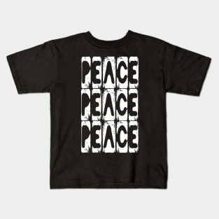 Peace - all you need is world peace Kids T-Shirt